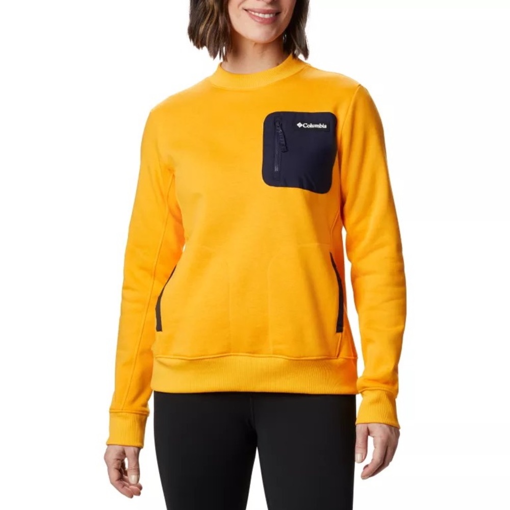Columbia Lodge Pullover Sweater Yellow Size 3x EUC